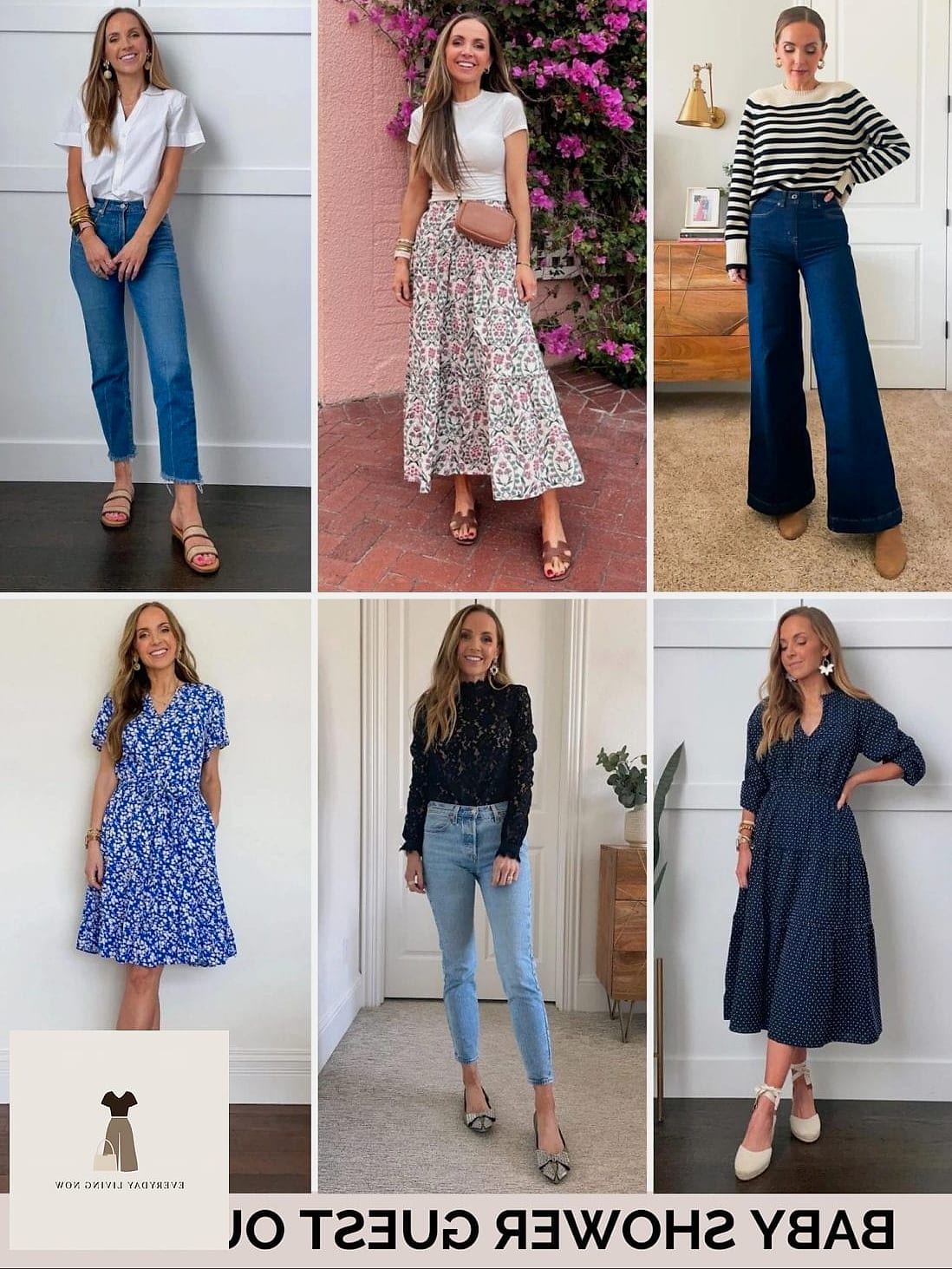 27 Baby Shower Outfit For Guest Worth Pinning Immediately 5 Wide-Leg Trousers and a Silk Cami