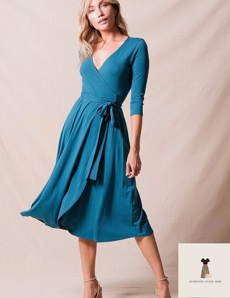 The Wrap Dress for Warm Weather Casual Days
