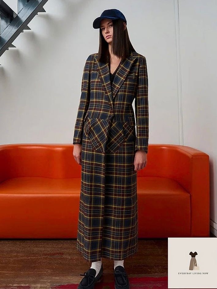 Wrap Dress with a Fall Twist