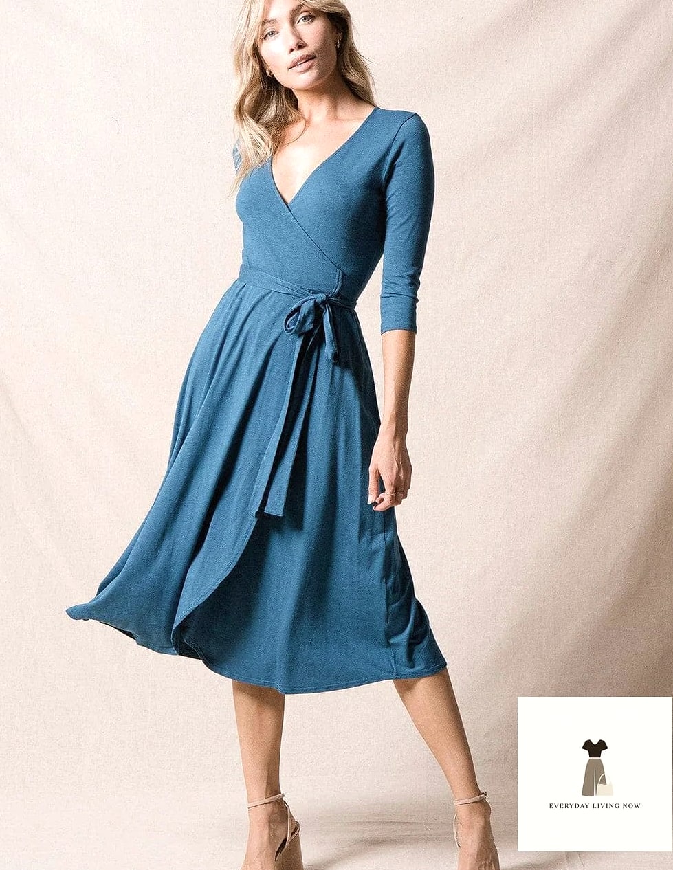 25 Simple Outfit Ideas Every Woman Needs to See 7 Wrap Dress for Basically Anything